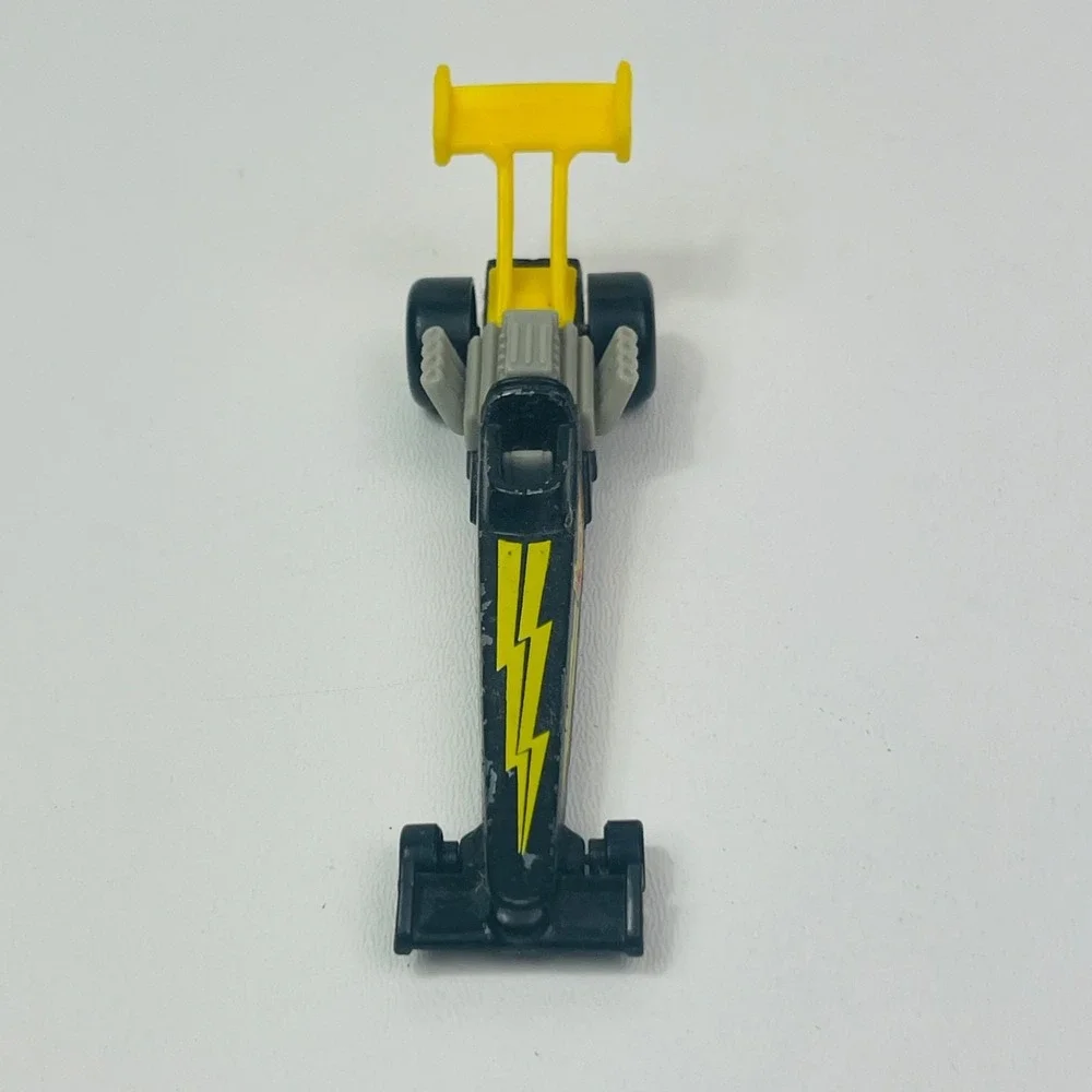 1993 Hot Wheels McDonald's Dragster Black Happy Meal Toy Baggie #8